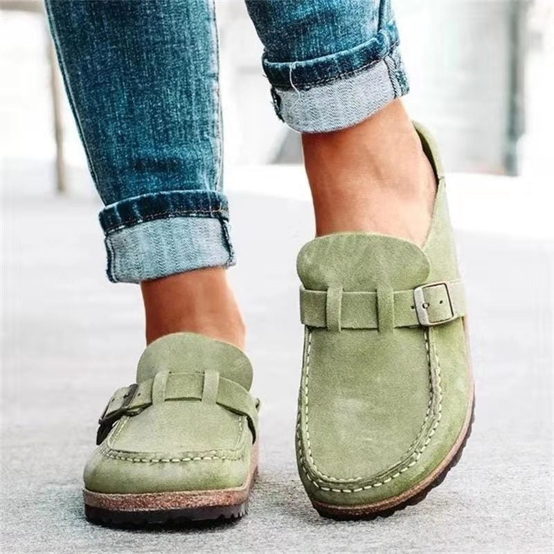 Renata | Orthopedic Buckle Mules