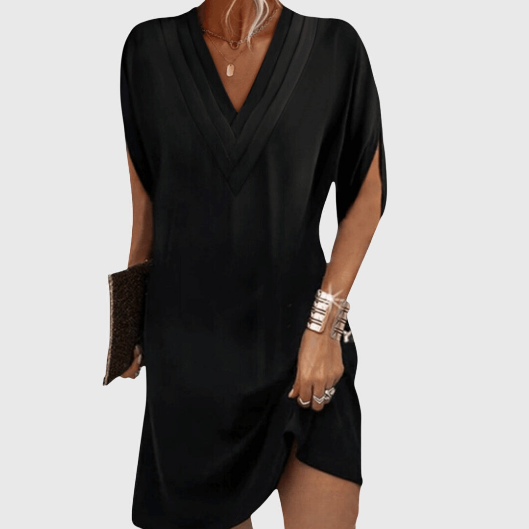 Diana | Women's V-Neck Mini Dress