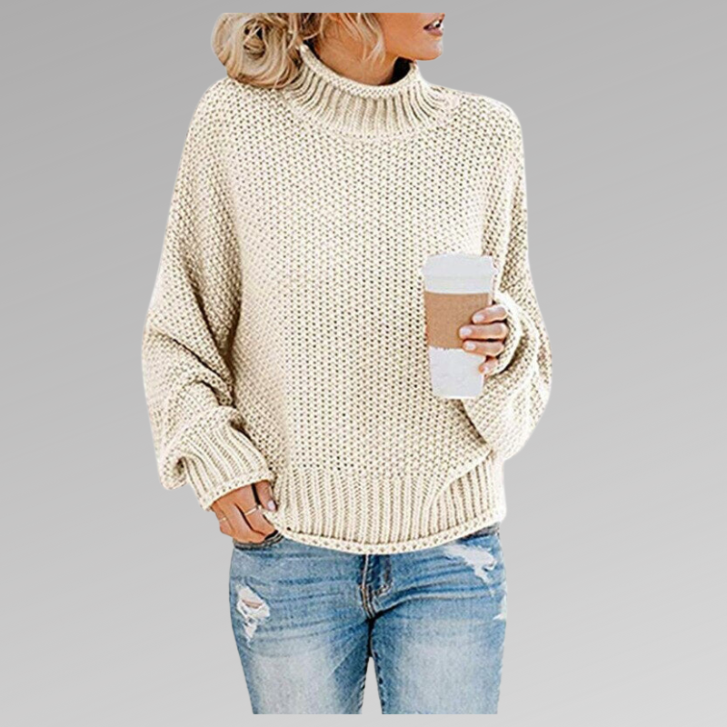 Almeda | Women's Oversized Turtleneck Sweater