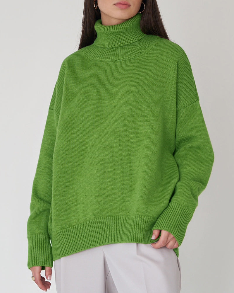 Alyxandria | Women's Oversized Roll Neck Jumper