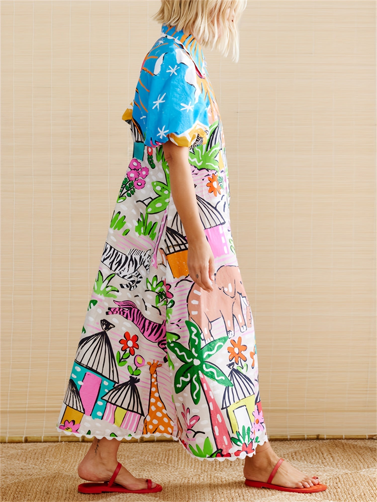 Katherine | Stylish Midi Dress for Summer Elegance