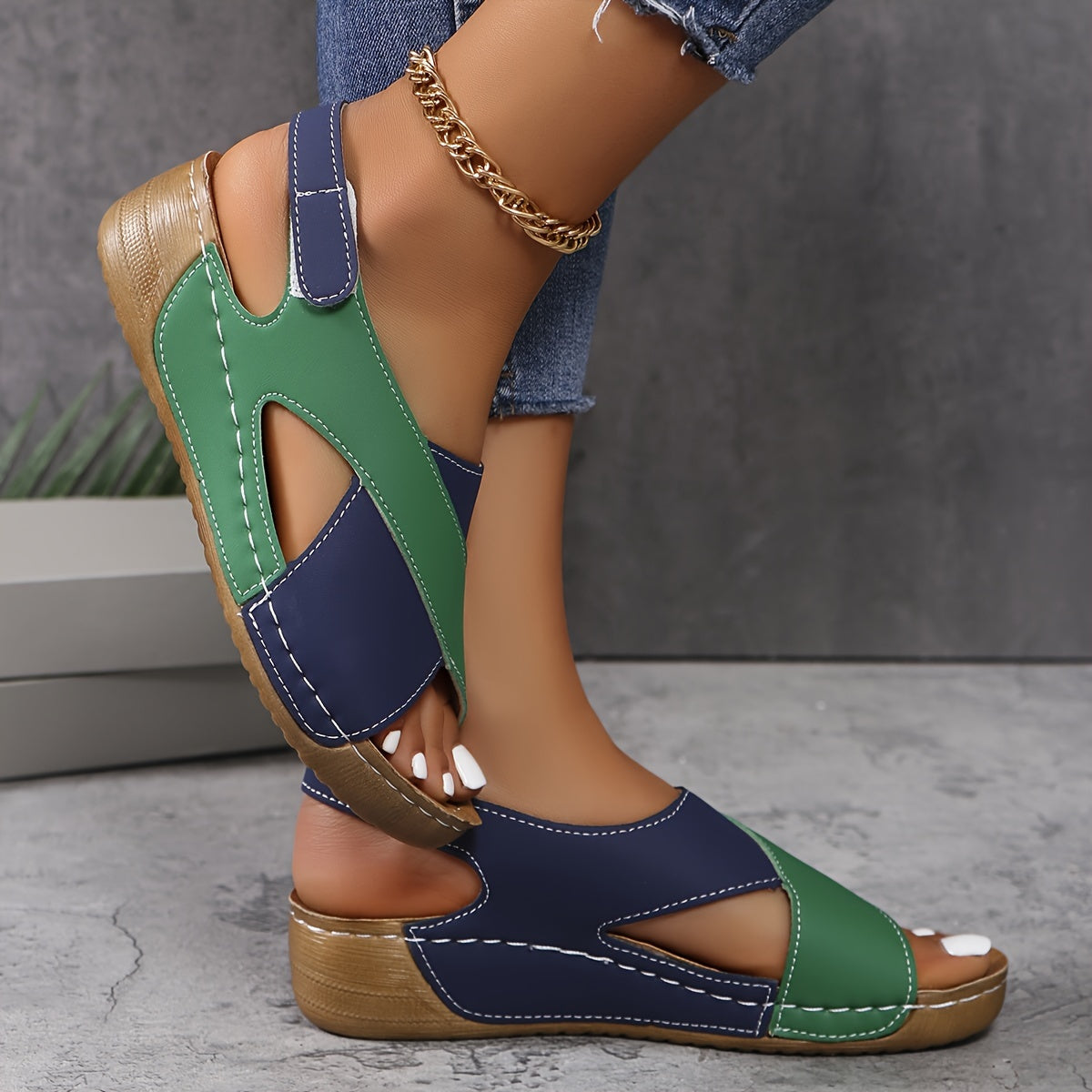 Winifred | Orthopedic Wedge Sandals