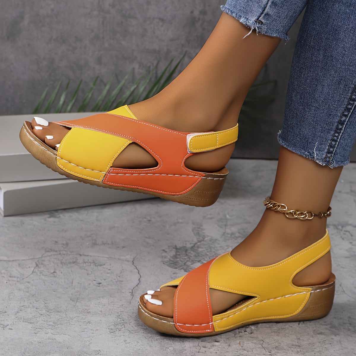 Winifred | Orthopedic Wedge Sandals