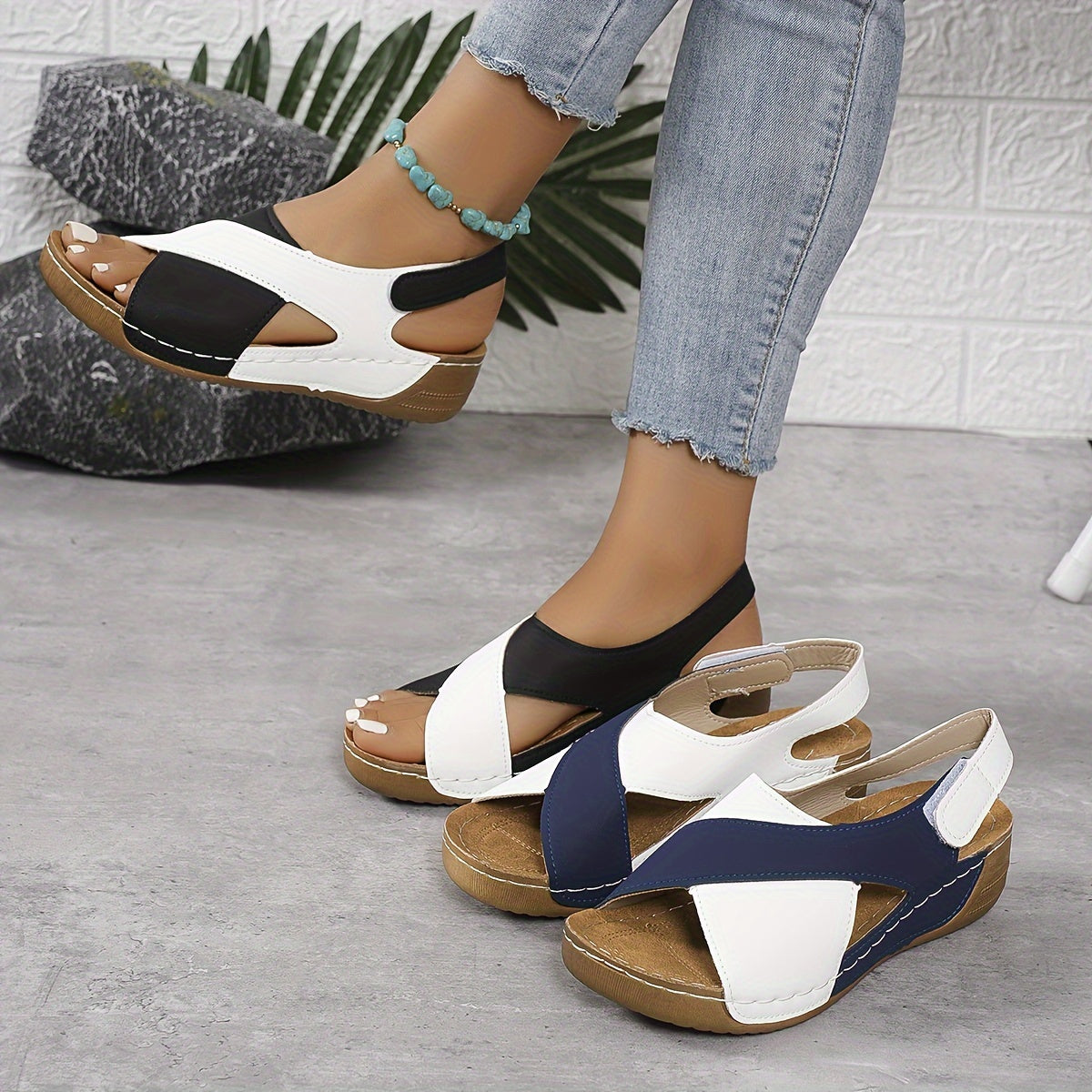 Winifred | Orthopedic Wedge Sandals