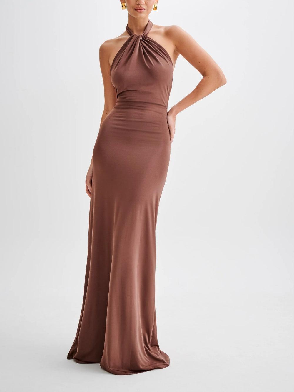 Eva | Women's Sleeveless Bodycon Maxi Dress