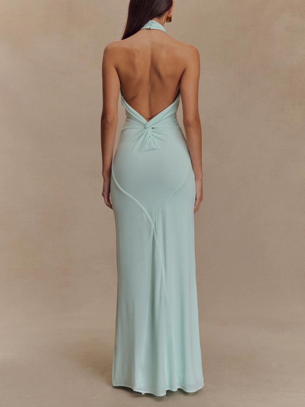 Eva | Women's Sleeveless Bodycon Maxi Dress