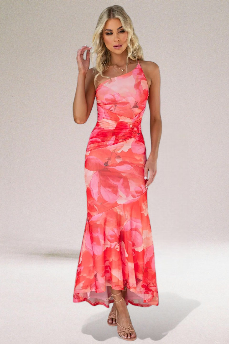 Irene | Exquisite Floral Maxi Dress for Sophisticated Events