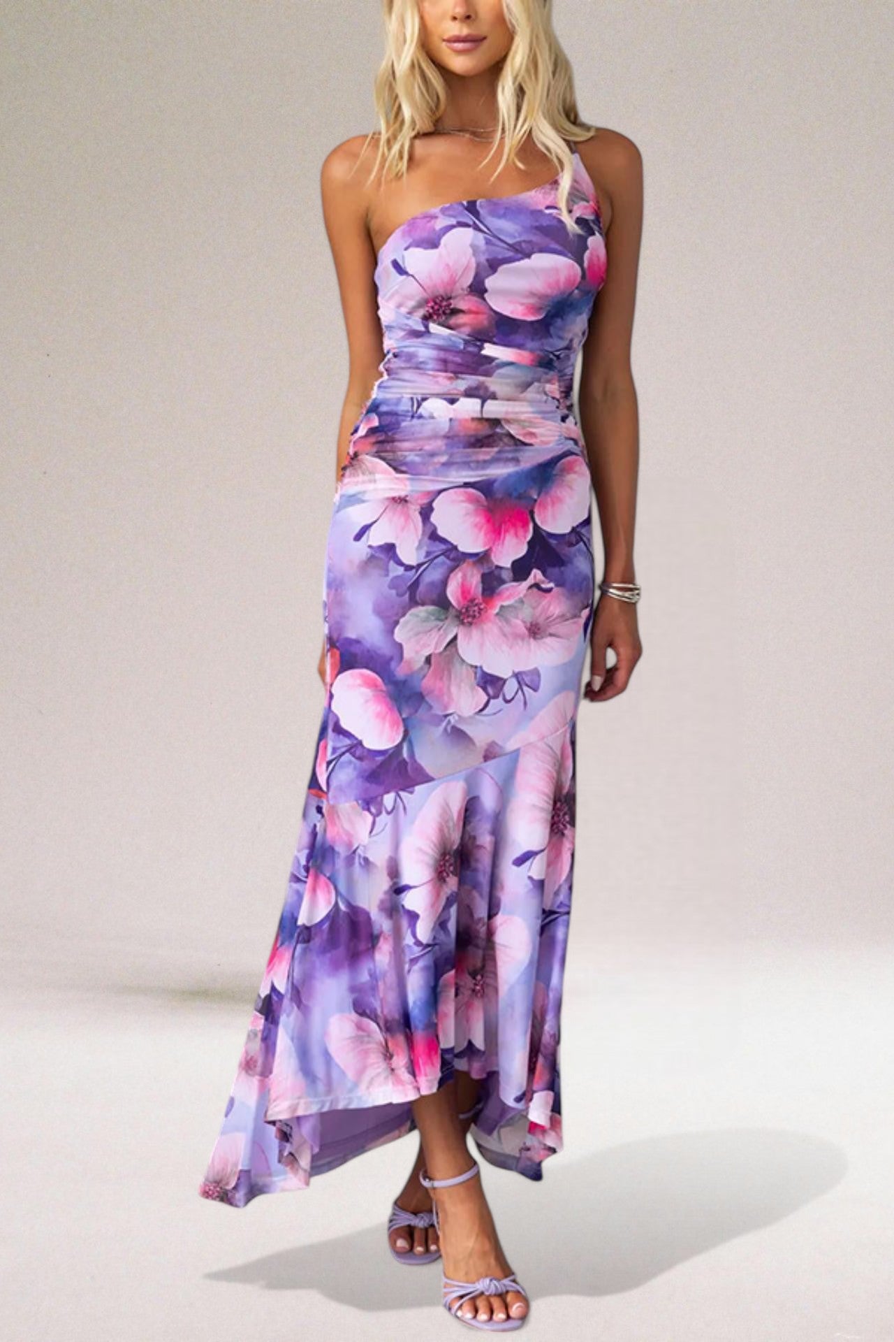Irene | Exquisite Floral Maxi Dress for Sophisticated Events