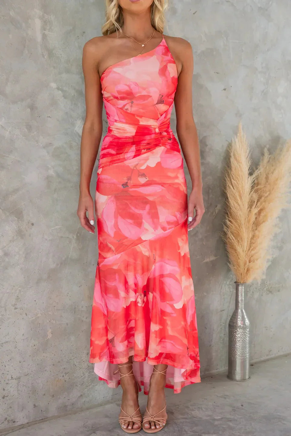 Luisa | Chic Floral Midi Dress Perfect for Summer Days