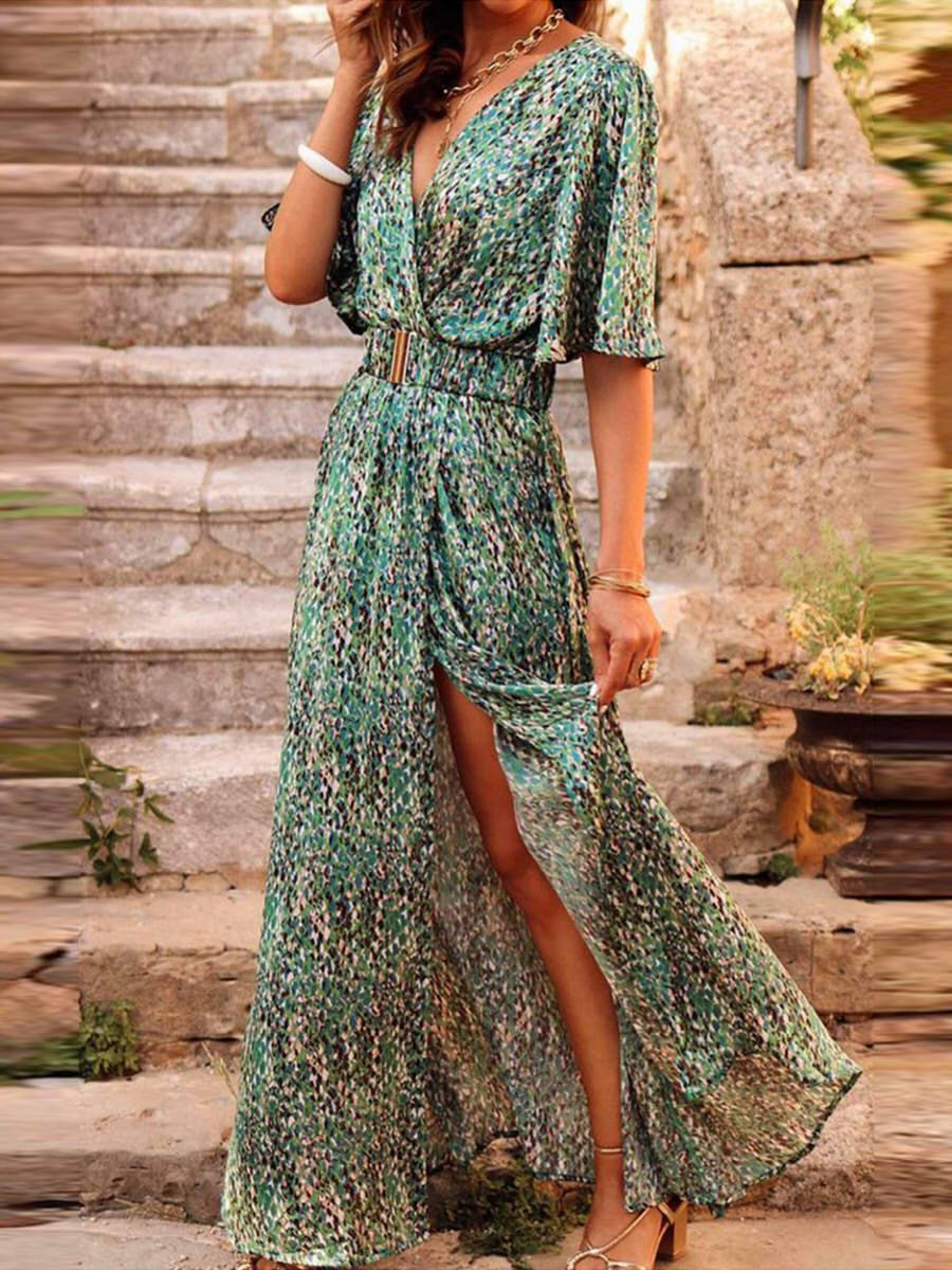 Nancy | Chic Flowy Dress Ideal for Every Occasion