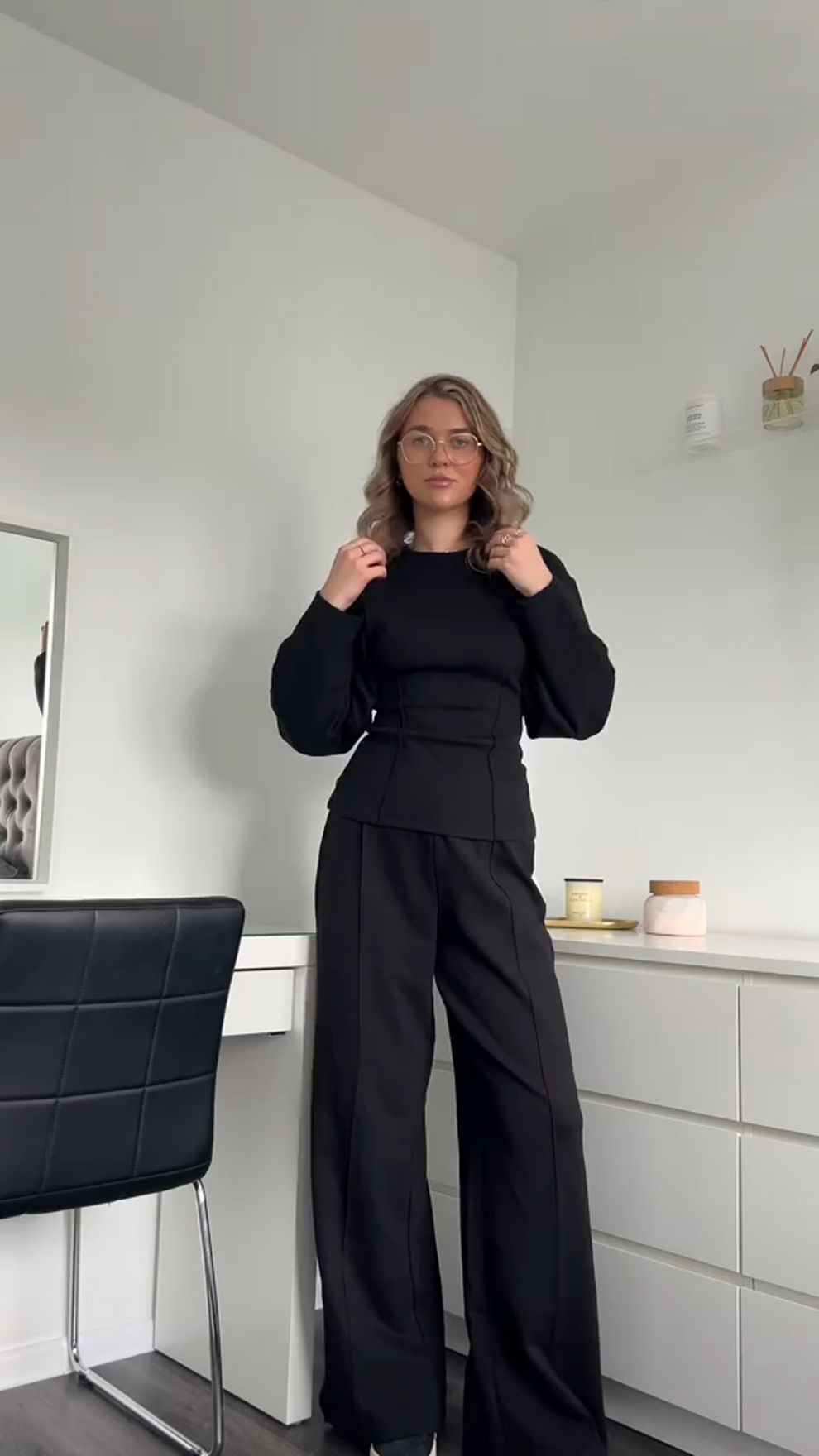 Anne | Women's Wide Leg Co-ord Set