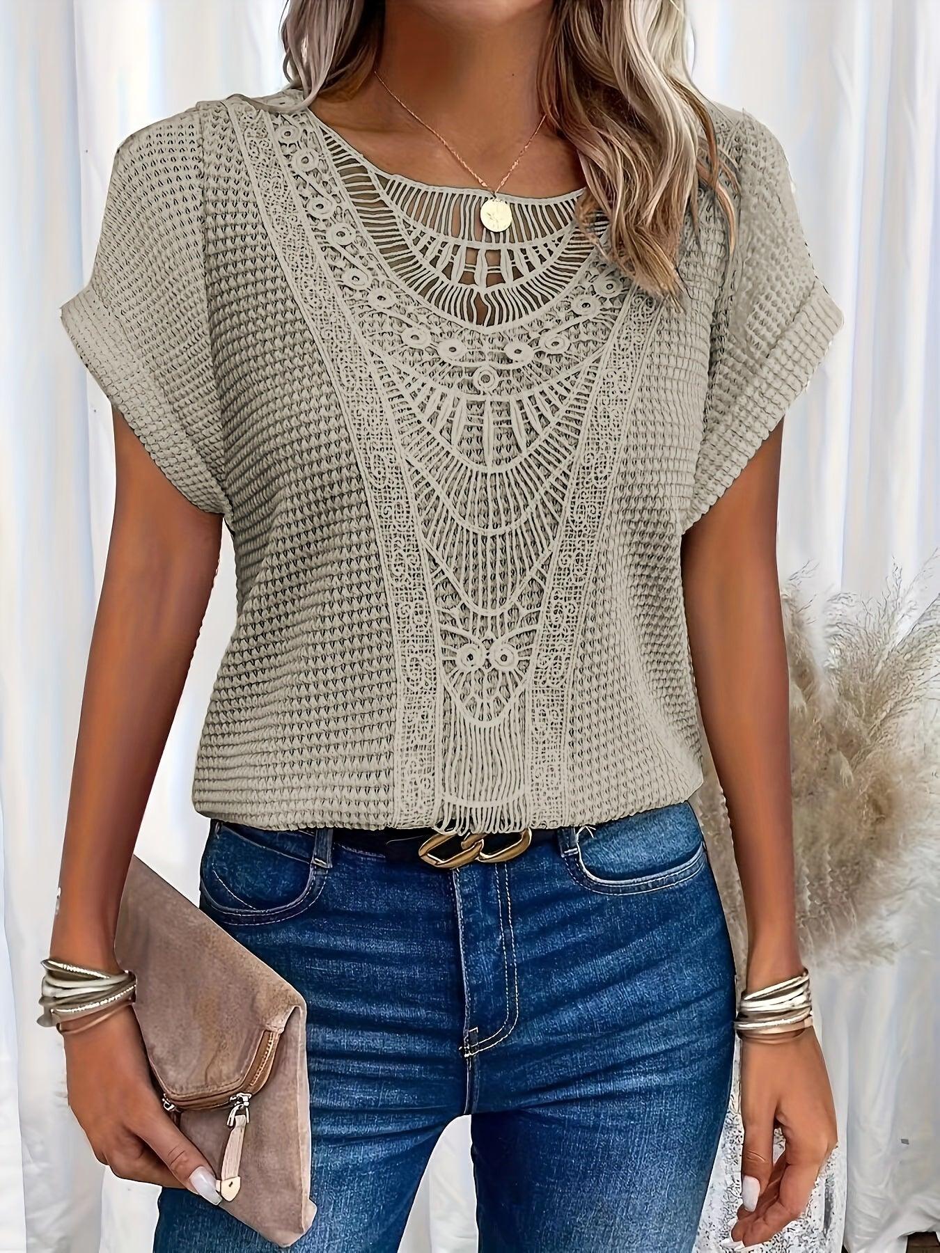 Clementine | Exquisitely Crafted Knitted Top