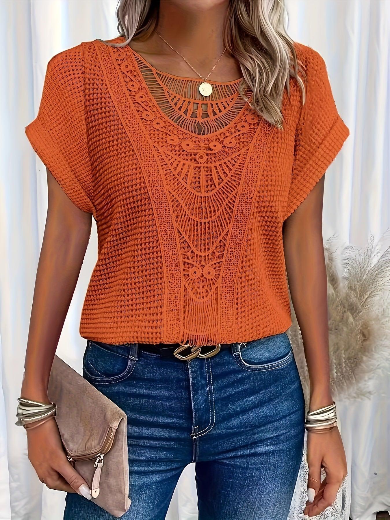 Clementine | Exquisitely Crafted Knitted Top