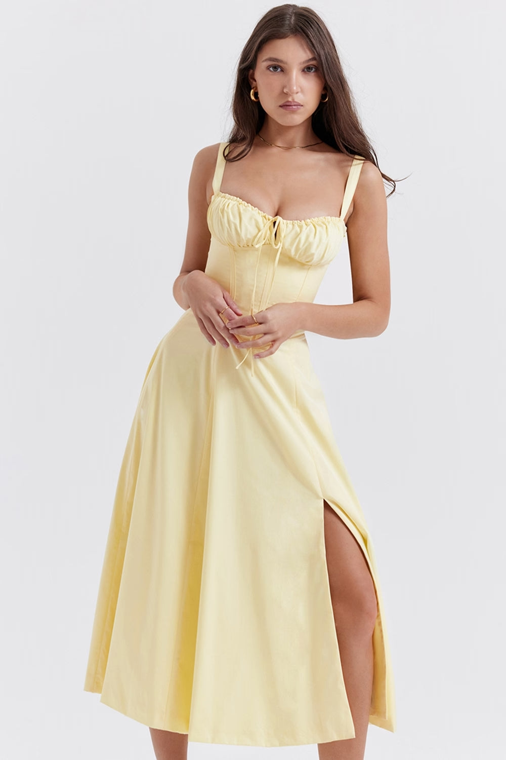 Marina | Spring Floral Print Party Dress