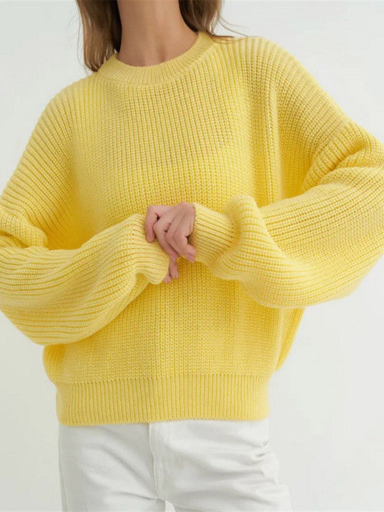 Altia | Women's Textured Crewneck Sweater