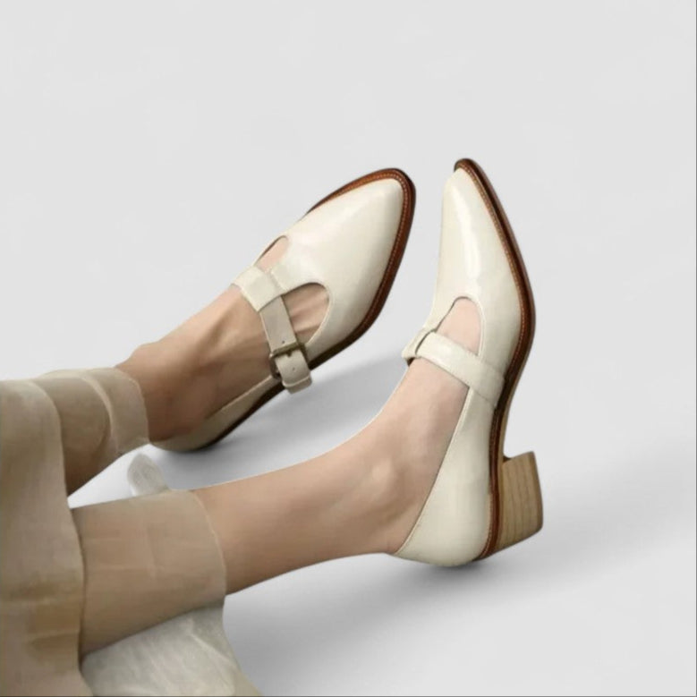 Sylvia | Orthopedic T-Strap Shoes