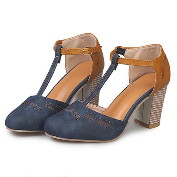 Jennavieve | Chic T-Strap Heels for Women
