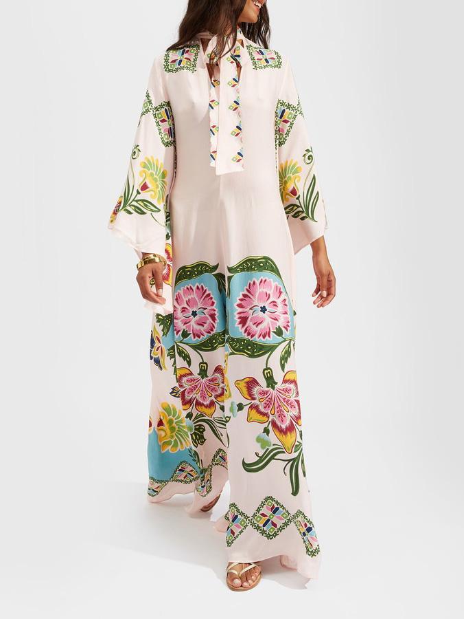 Kylie | Elegant Floral Long Sleeve Maxi Dress for Every Occasion