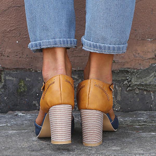 Jennavieve | Chic T-Strap Heels for Women