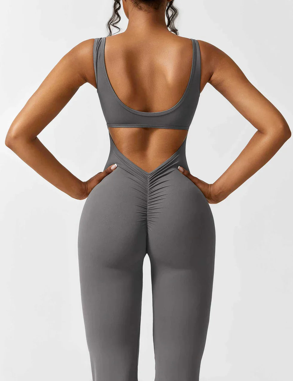Annalise | Women's Flare Leg Activewear Jumpsuit