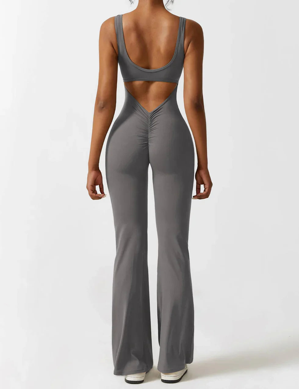 Annalise | Women's Flare Leg Activewear Jumpsuit