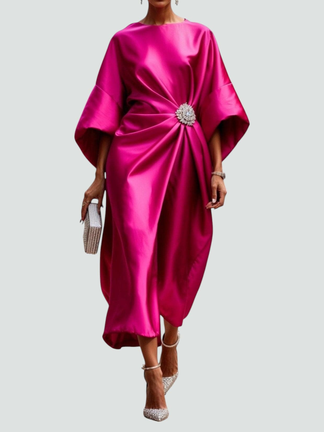 Hattie | Women's Wrap Midi Dress