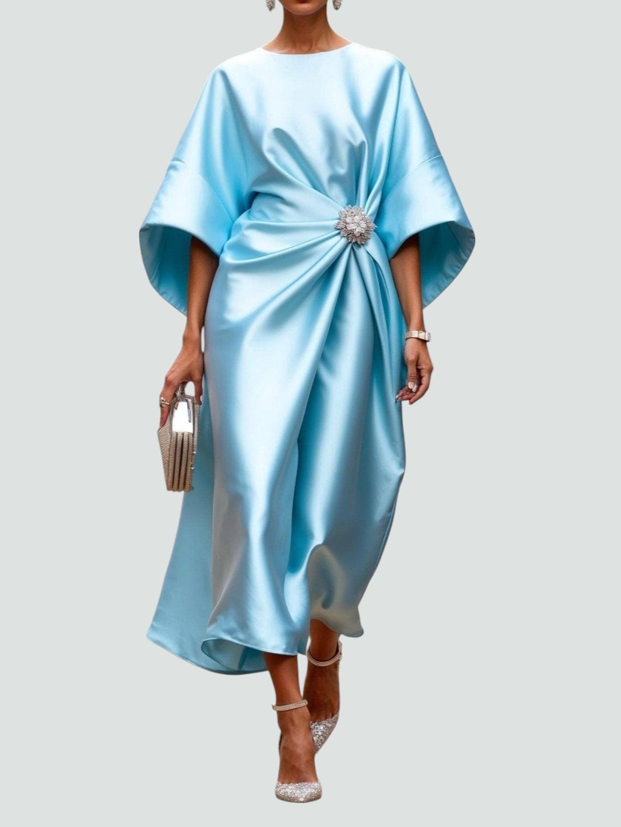 Hattie | Women's Wrap Midi Dress