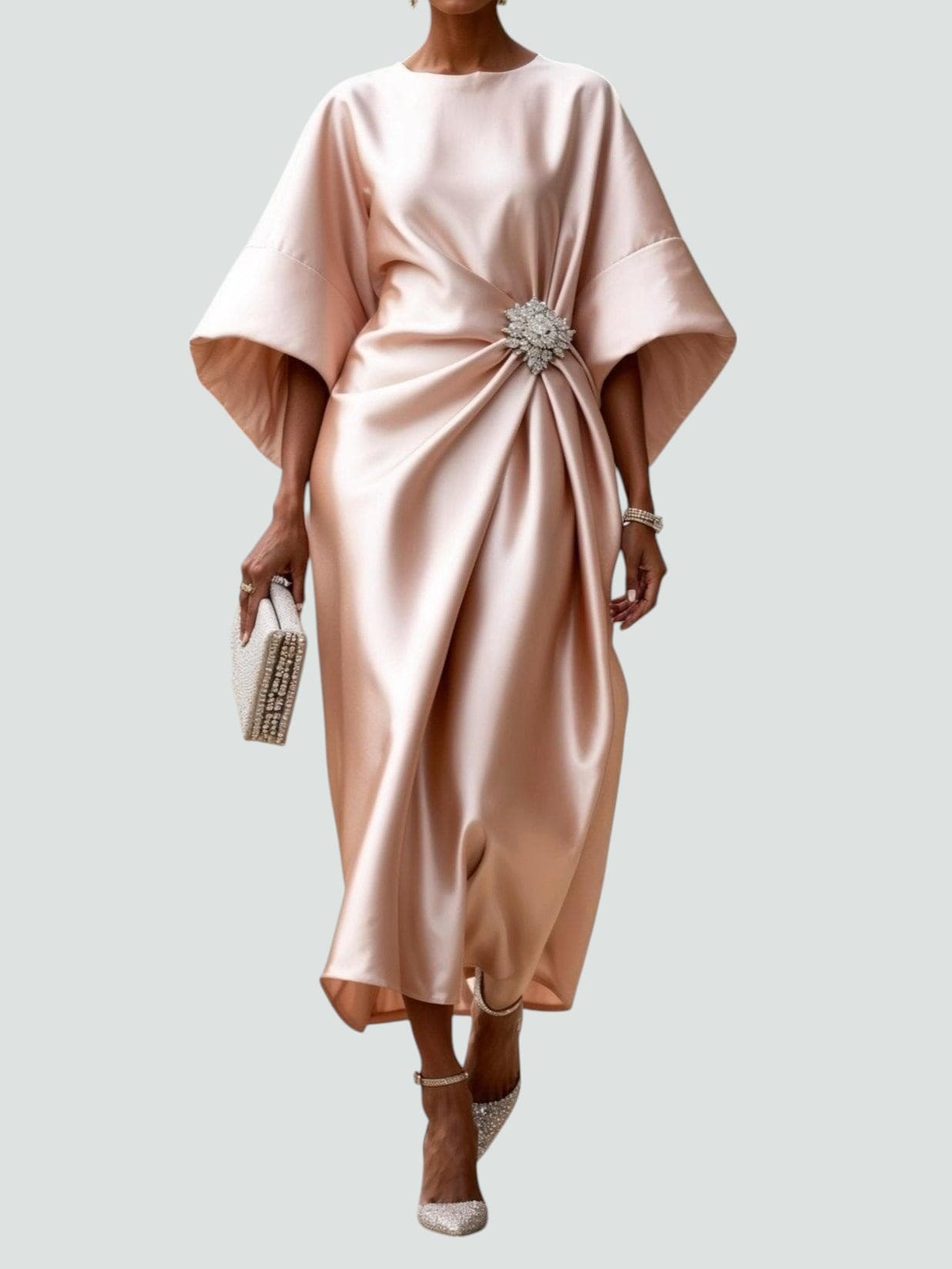Hattie | Women's Wrap Midi Dress