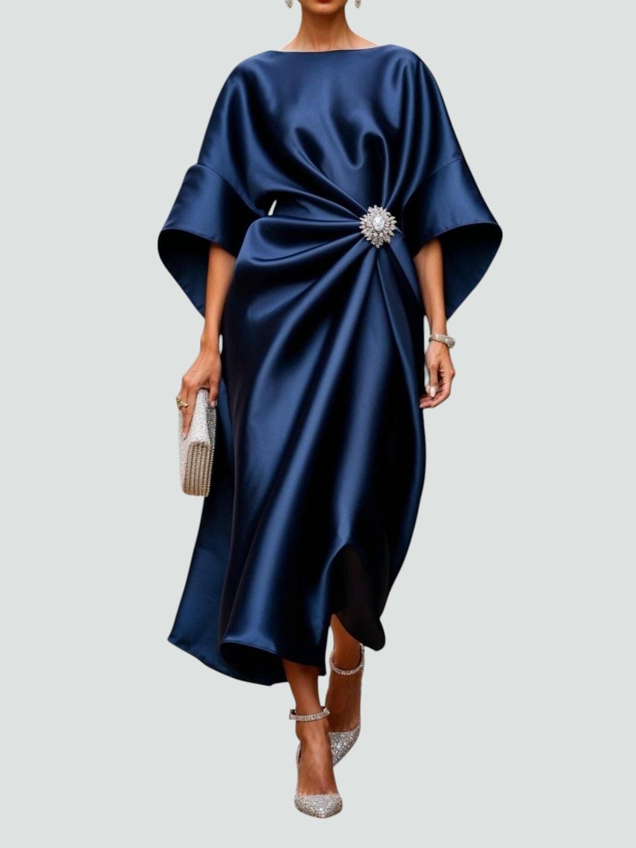 Hattie | Women's Wrap Midi Dress