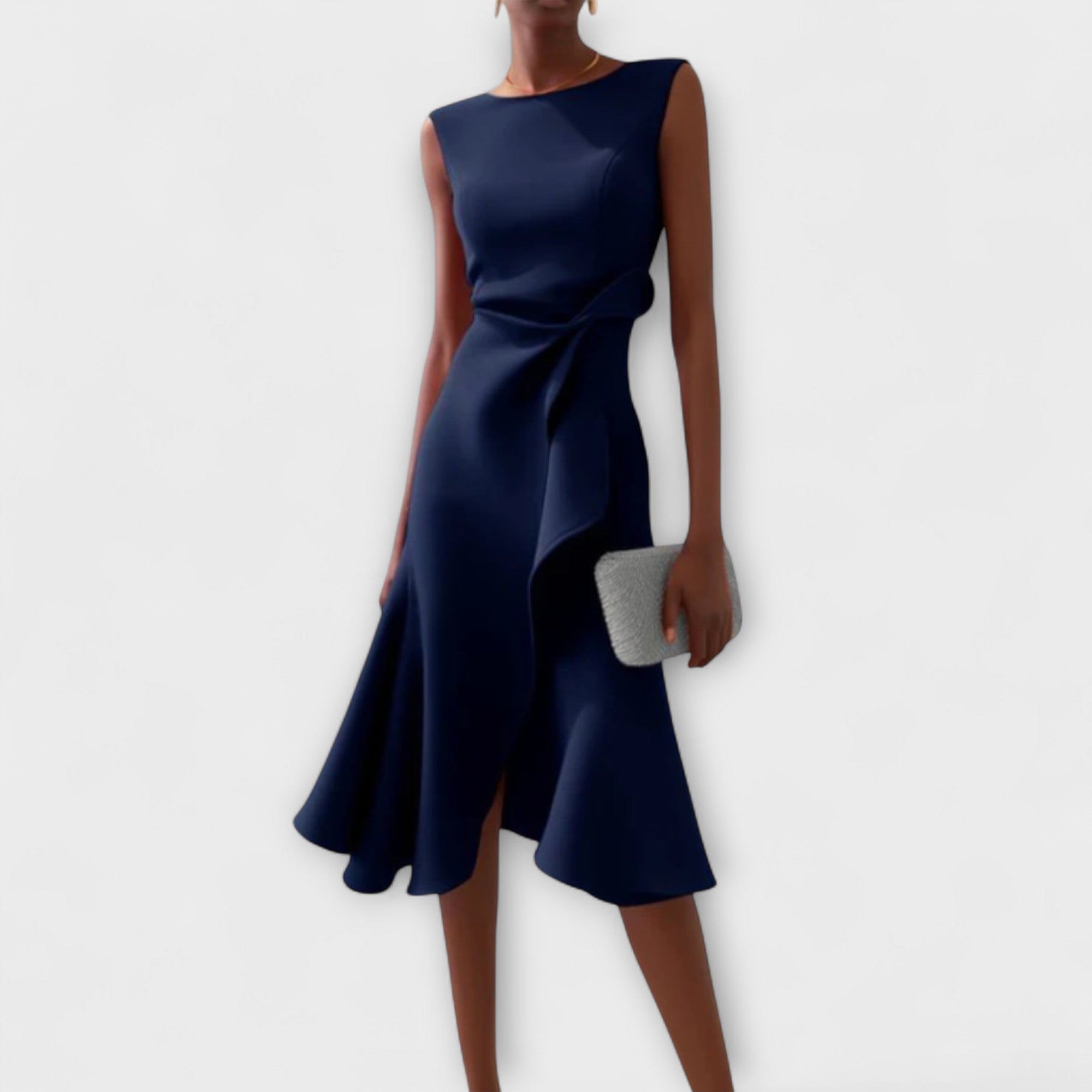 Harper | Women's Sleeveless A-Line Midi Dress