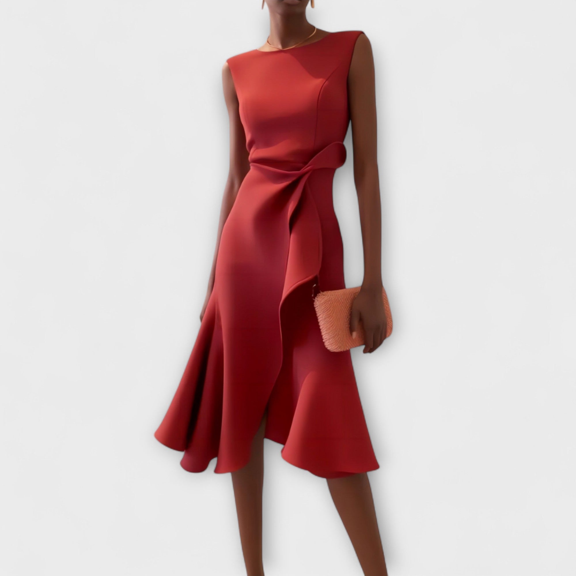 Harper | Women's Sleeveless A-Line Midi Dress