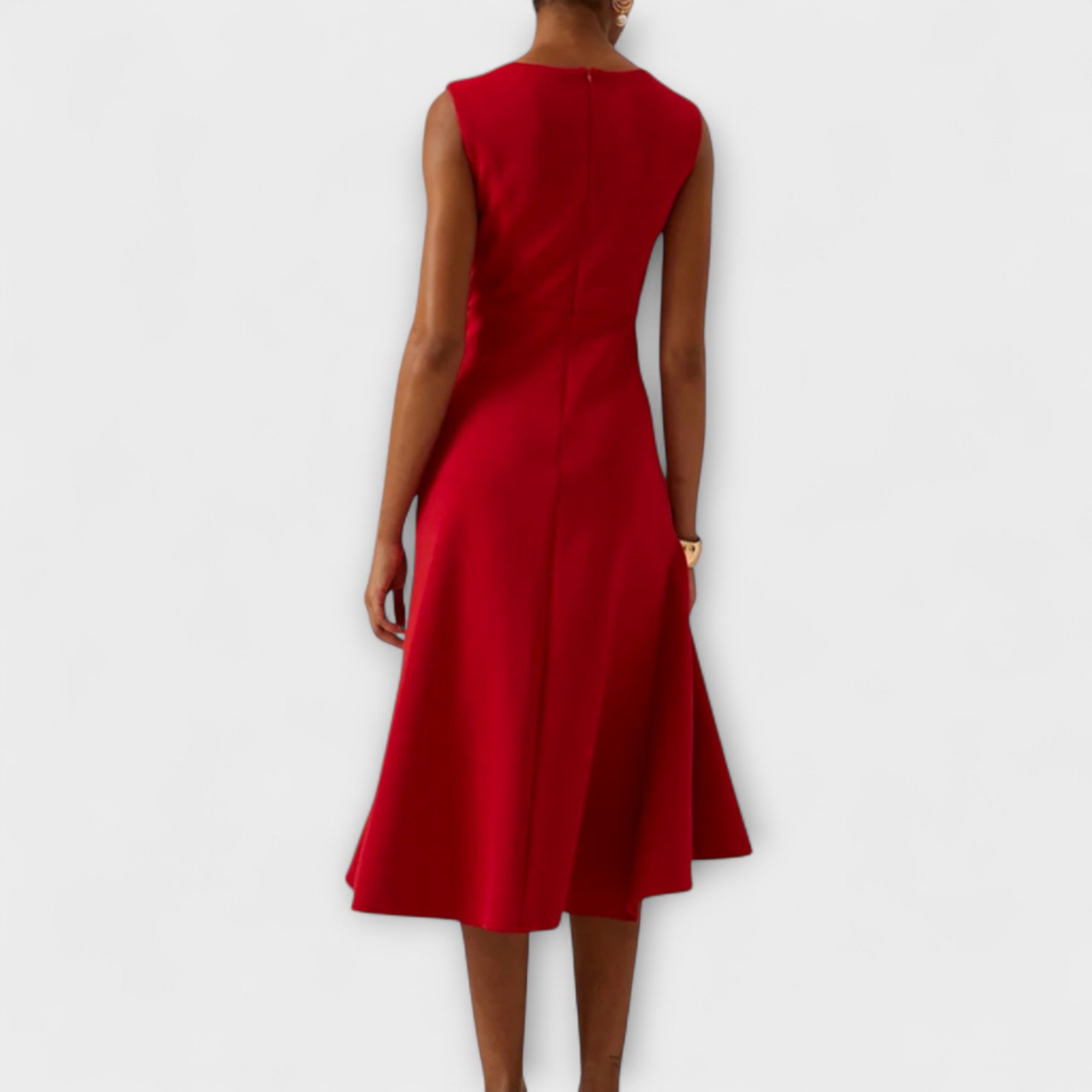 Harper | Women's Sleeveless A-Line Midi Dress