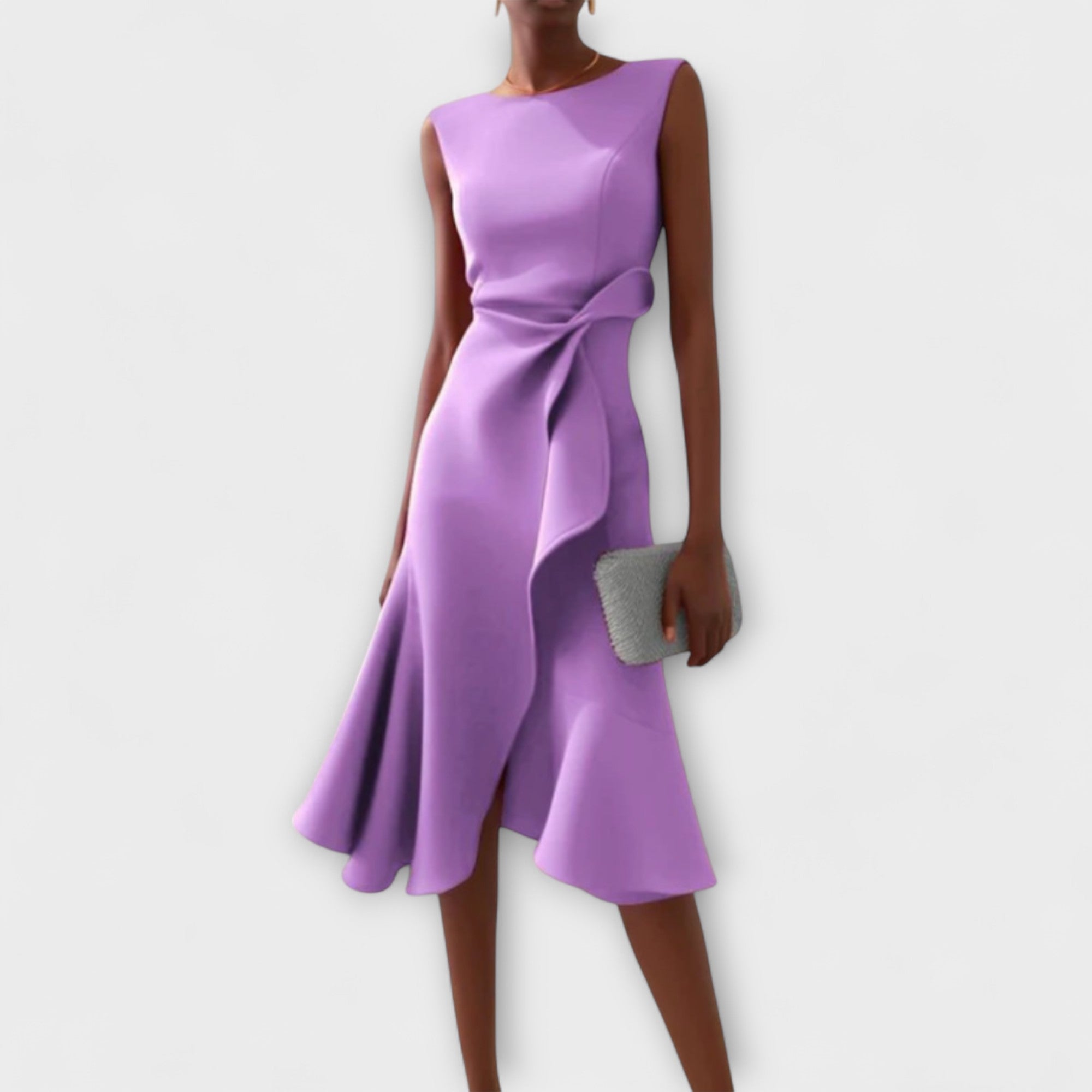 Harper | Women's Sleeveless A-Line Midi Dress