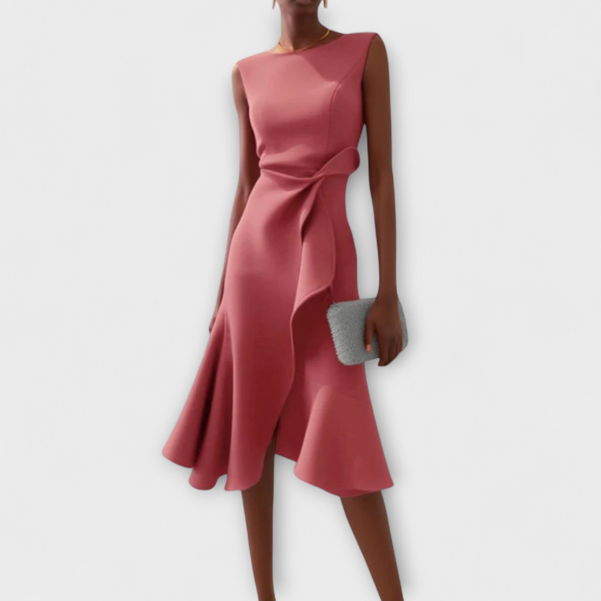 Harper | Women's Sleeveless A-Line Midi Dress