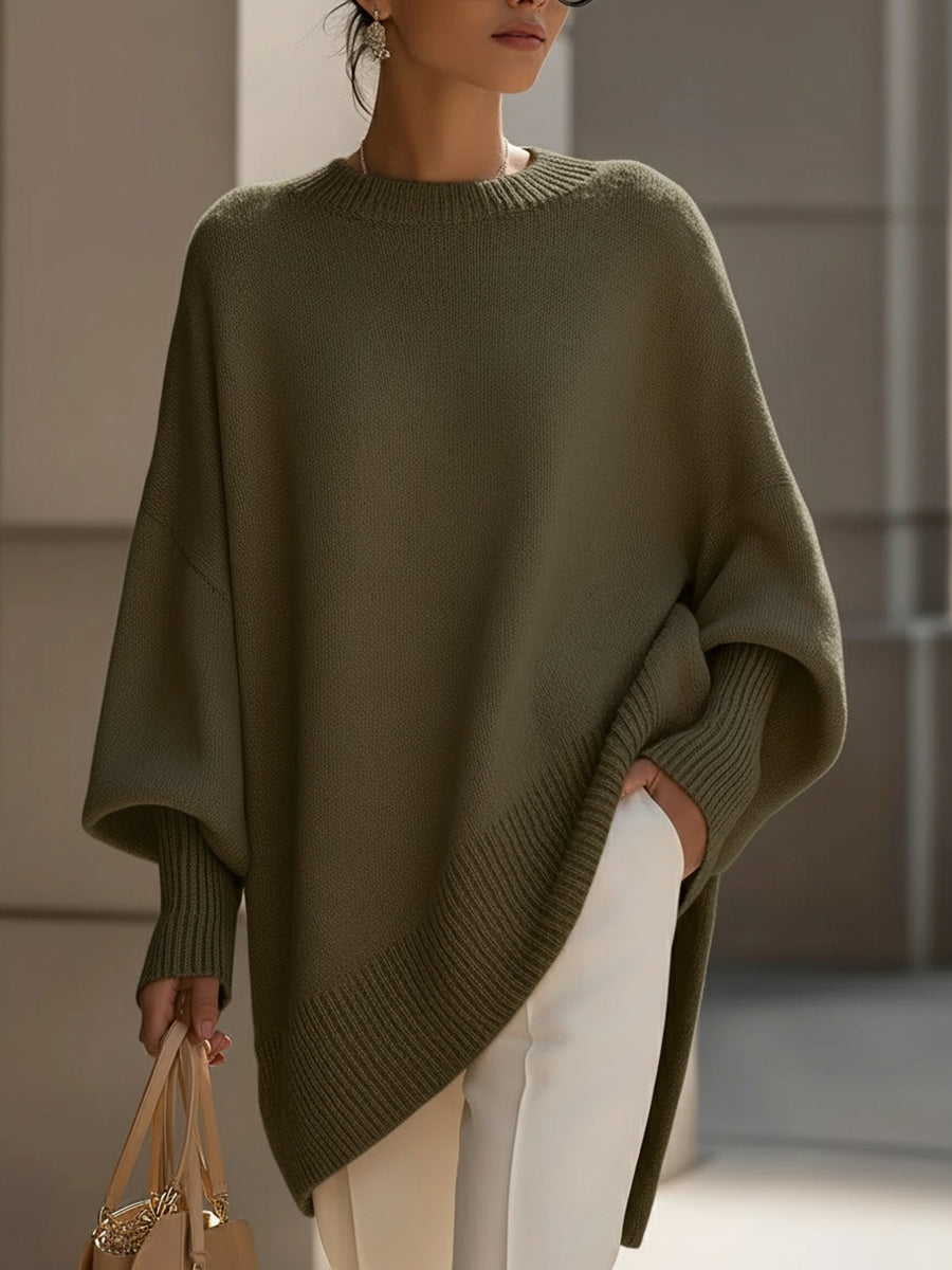 Allene | Women's Oversized Crew Neck Sweater