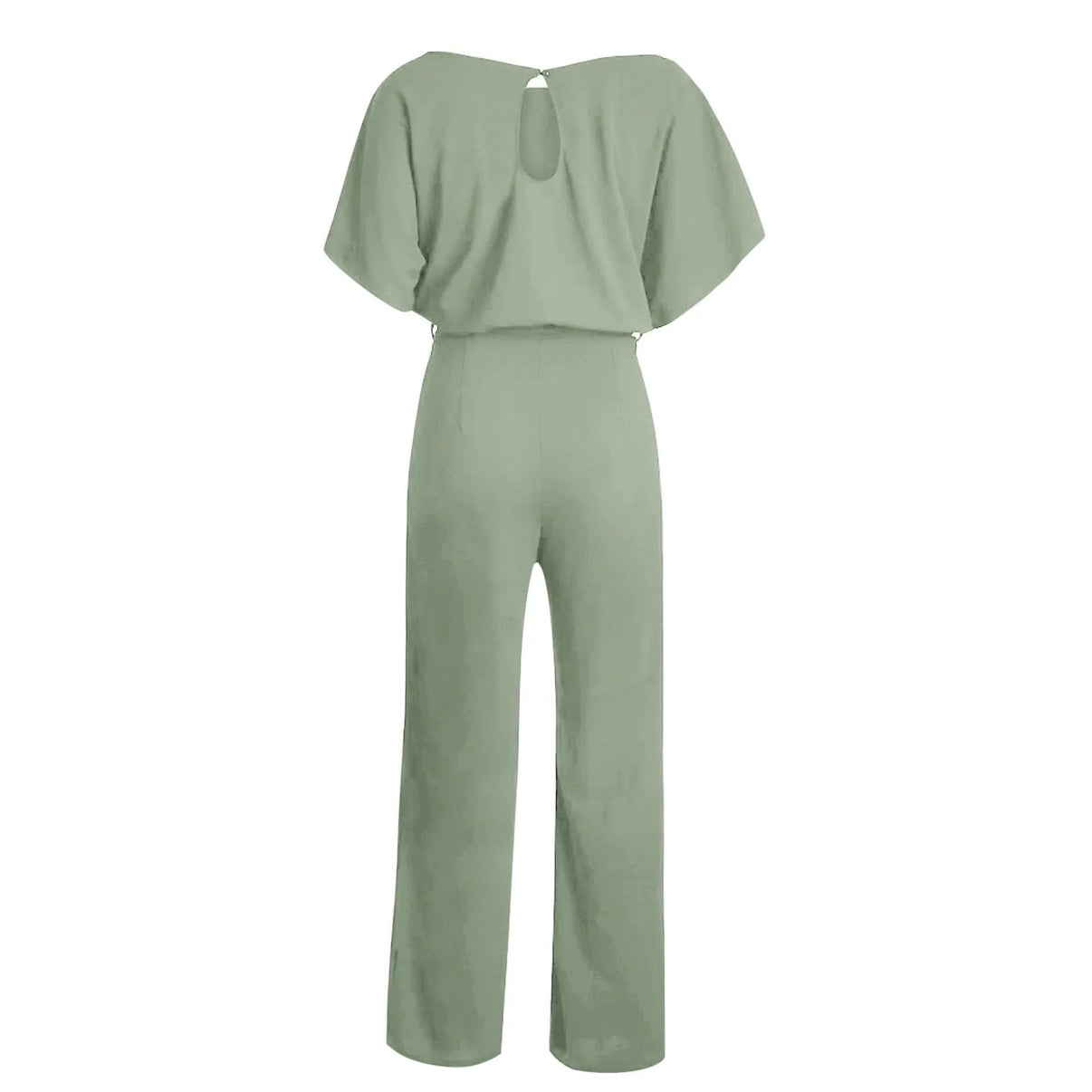 Fleur | Women's Wide Leg Belted Jumpsuit