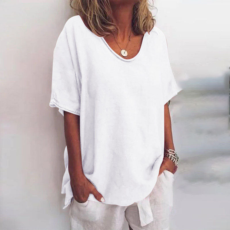 Cordelia | Chic Loose Blouse with Tummy Coverage