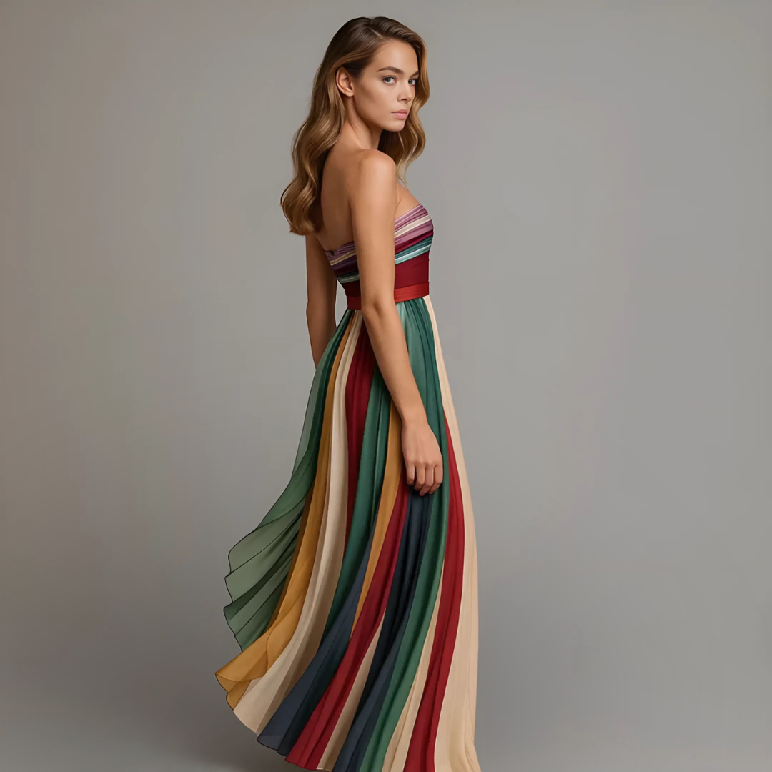 Gabriella | Women's Strapless A-Line Maxi Dress