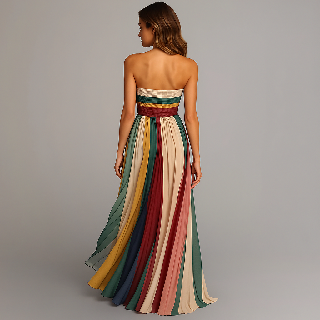 Gabriella | Women's Strapless A-Line Maxi Dress