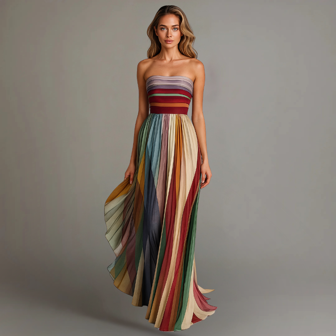 Gabriella | Women's Strapless A-Line Maxi Dress
