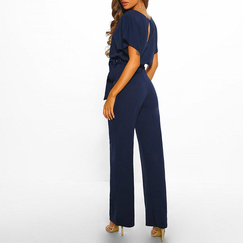 Annabelle | Women's Belted Wide Leg Two-Piece Set