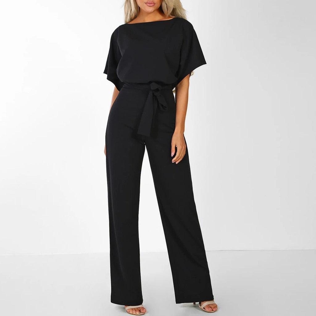 Annabelle | Women's Belted Wide Leg Two-Piece Set