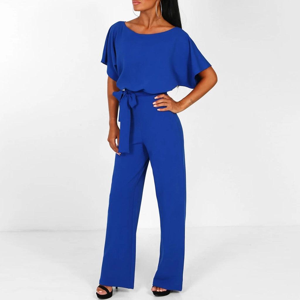 Annabelle | Women's Belted Wide Leg Two-Piece Set