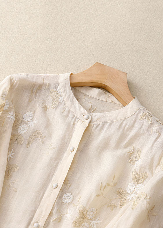 Cassandra | Women's Button-Down Floral Blouse