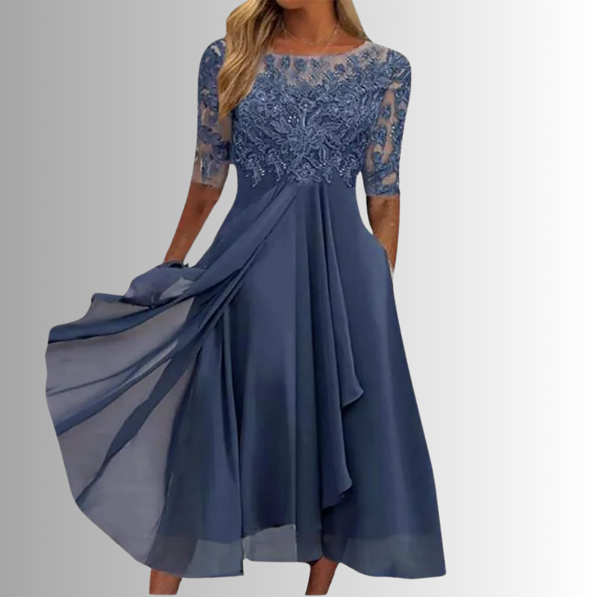 Elsie | Women's A-Line Midi Dress