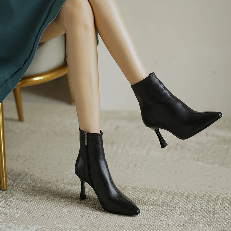 Tara | Orthopedic Pointed Toe Boots