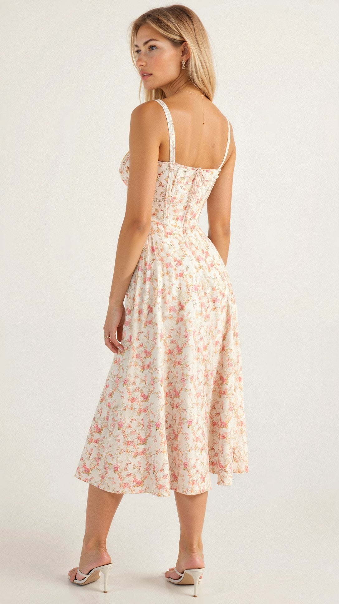 Orla | Corset Midi Dress - Elegant, Figure-Flattering Style