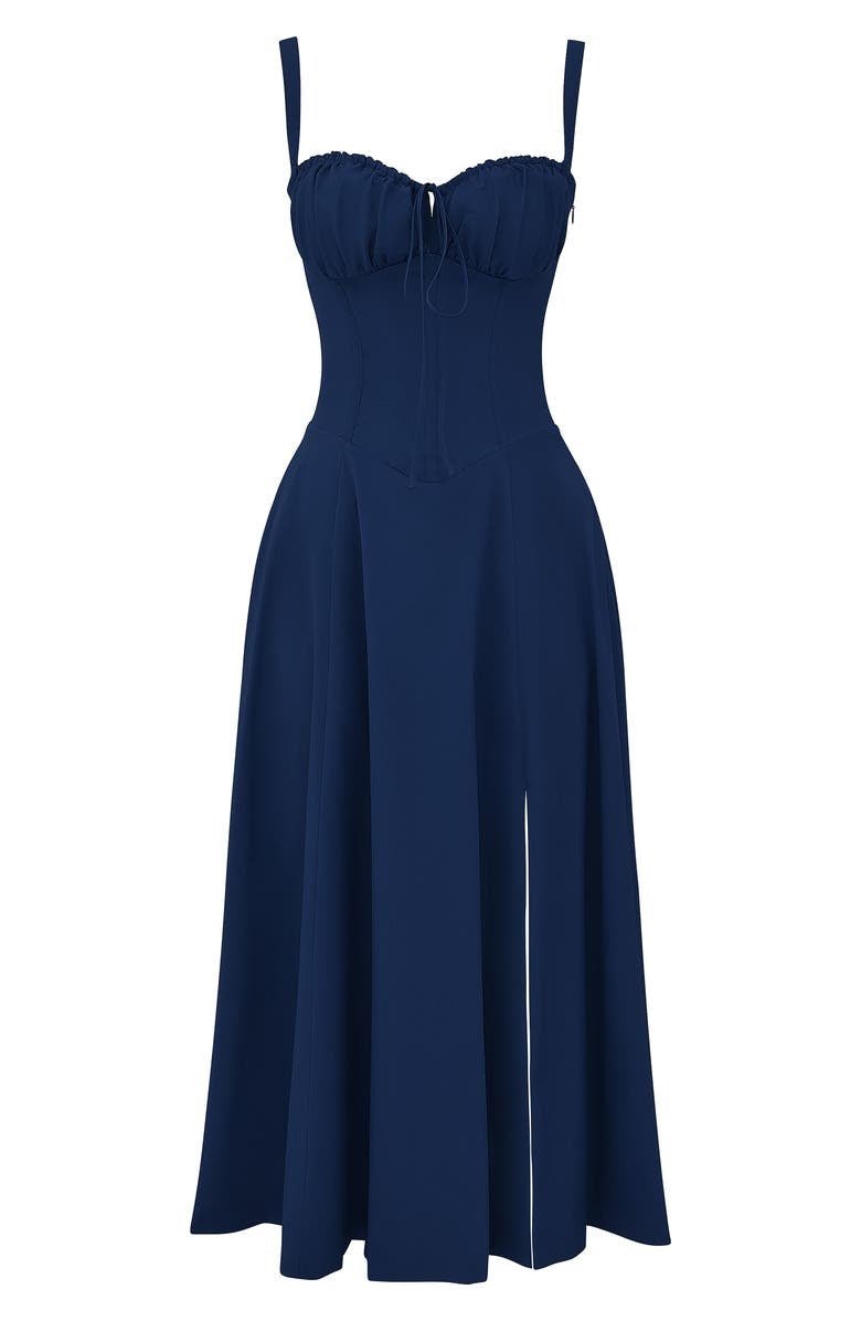Orla | Corset Midi Dress - Elegant, Figure-Flattering Style