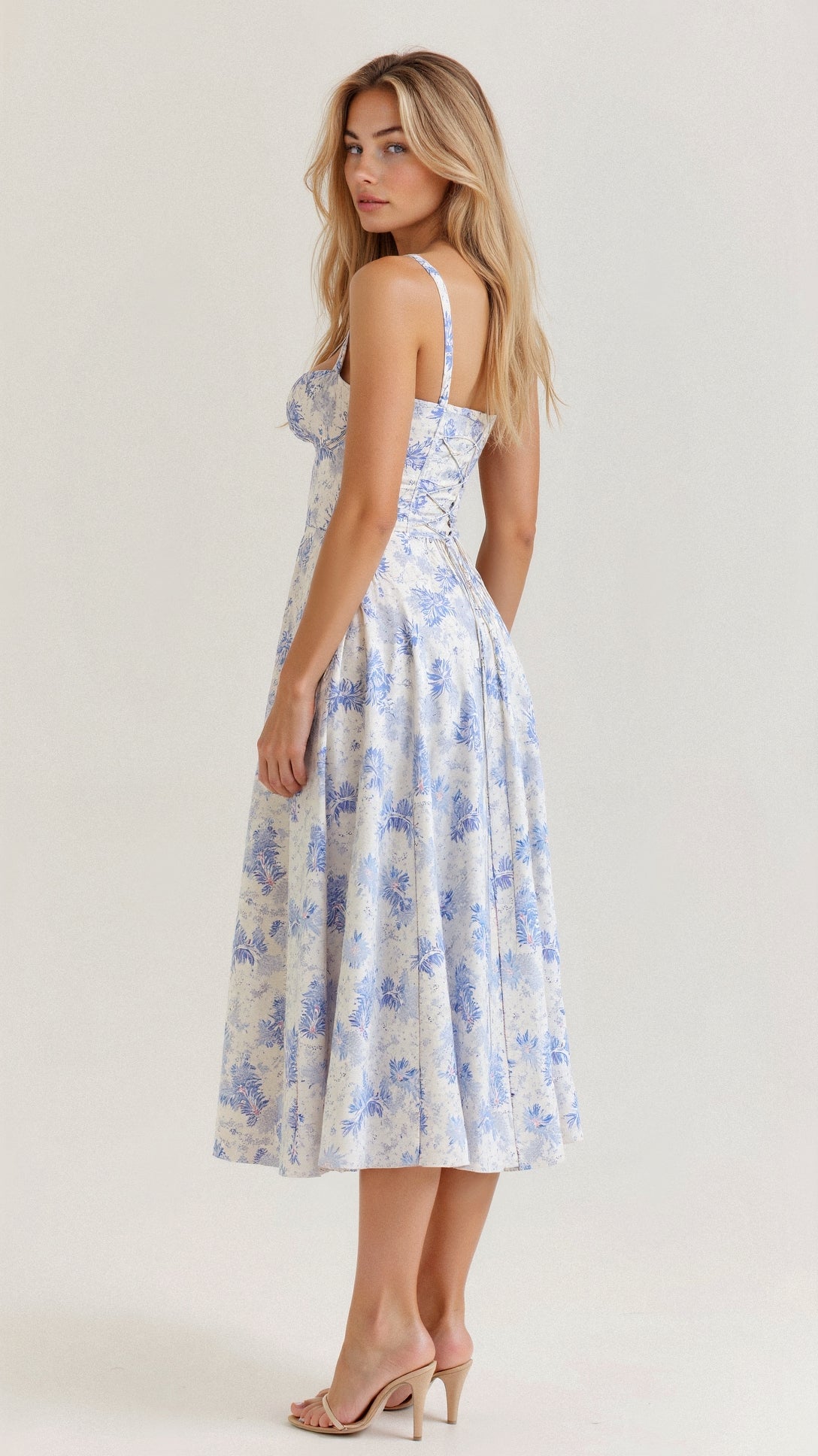 Orla | Corset Midi Dress - Elegant, Figure-Flattering Style