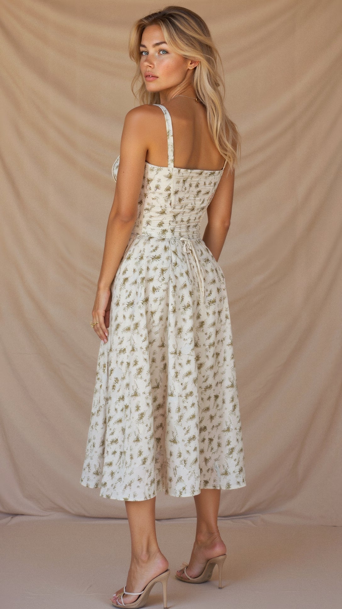 Orla | Corset Midi Dress - Elegant, Figure-Flattering Style